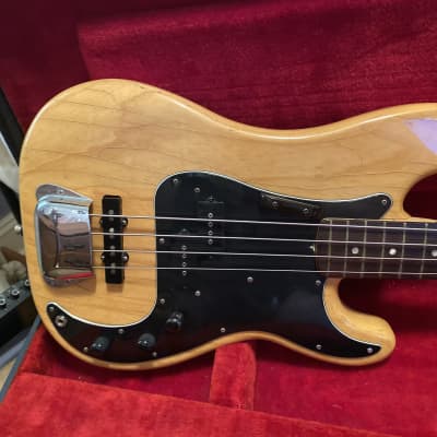 Fender  P bass   Modified 1977 Natural image 2