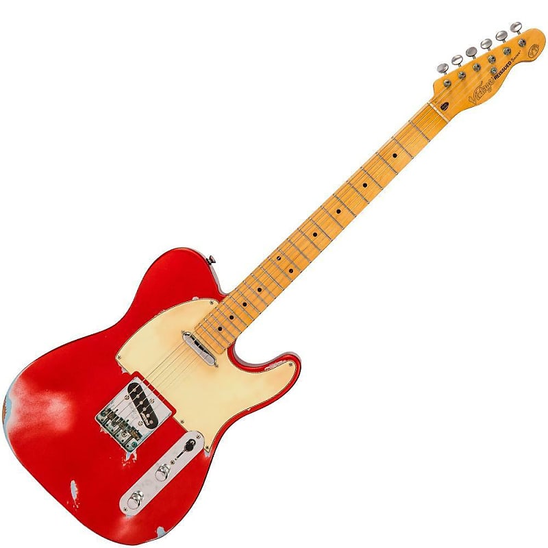 Vintage V75 ProShop Unique Red Reverb