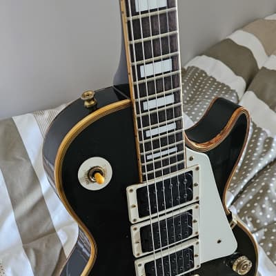 aria pro II Les Paul 1970s - Black Beauty LP650 Peter Frampton Custom Gibson image 4