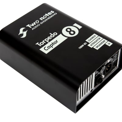 Two Notes Torpedo Captor (8ohm) | Compact Analog Reactive Load Box, Attenuator & Amp DI image 1