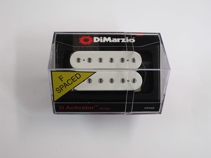 DiMarzio F-spaced D Activator Bridge Humbucker White W