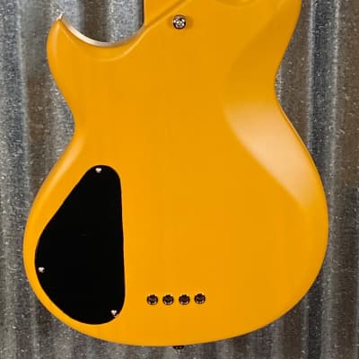 Reverend Mike Watt Signature Wattplower Satin Yellow 4 String Short Scale Bass & Case #5384 image 9