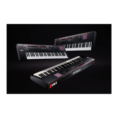 Roland FANTOM-06 Workstation Synthesizer Keyboard - Advanced 61-Key Music Production - Pro-Level Sound Engine Bundle with Adjustable Keyboard Bench and Stand, Headphones, Sustain Pedal, and Cables image 13