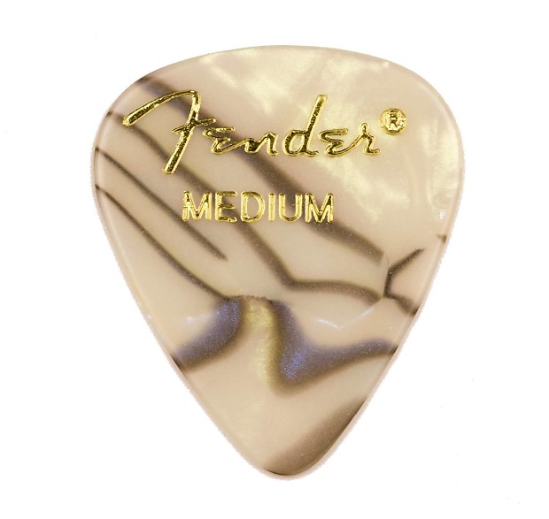 Fender 351 Shape Premium Picks Medium Abalone image 1