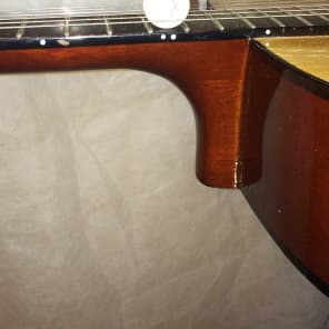 Vintage Unbranded marked WO20 4 80 Acoustic Guitar imagen 8