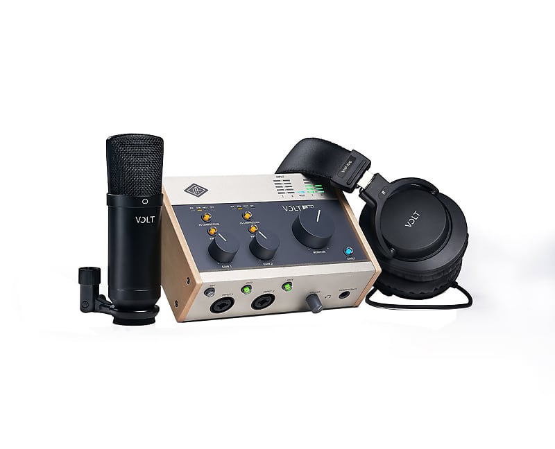 Universal Audio Volt 276 Studio Pack w/ Microphone/Mic, Headphones, & Software image 1