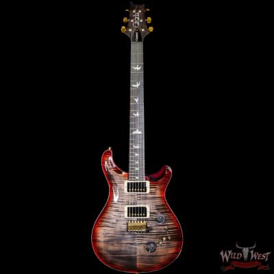 Paul Reed Smith PRS Wood Library 10 Top Custom 24-08 Brazilian Rosewood Board Charcoal Cherry Burst image 3