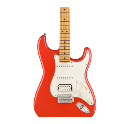 Fender Limited Edition Player Stratocaster HSS Guitar in Fiesta Red image 4
