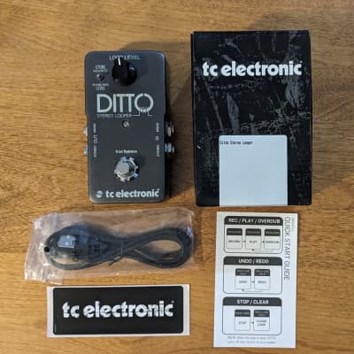 TC Electronic Ditto Stereo Looper 2020 - Black image 8