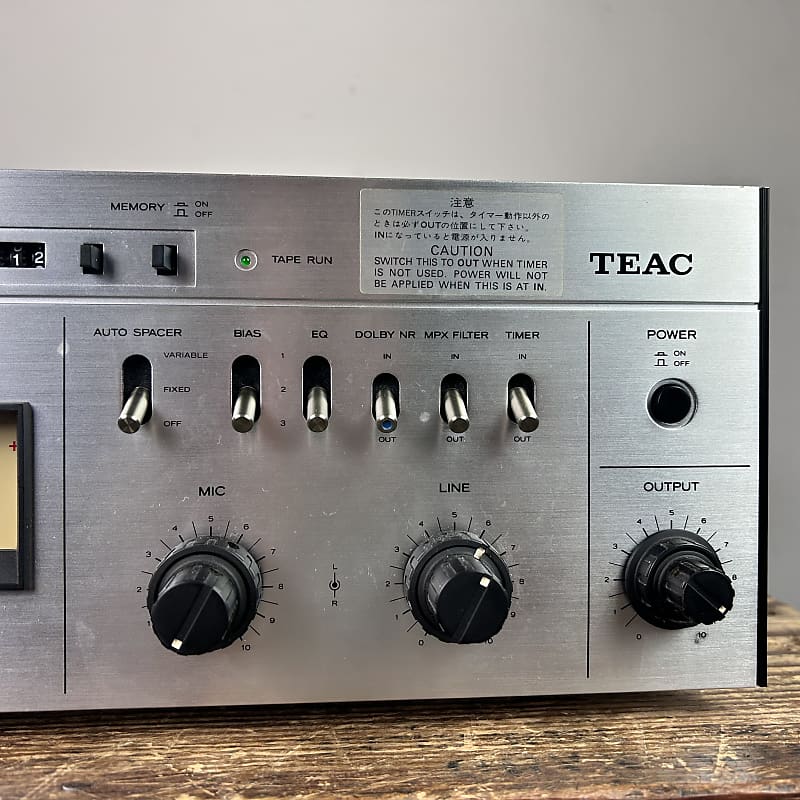 TEAC A-460 Cassette Deck (1977) | Reverb