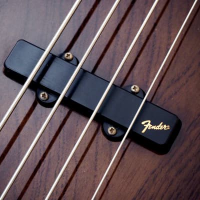 1988 Fender Jazz Bass JBR-80M Active Preamp Ash Body Walnut Japan MIJ Fujigen image 8