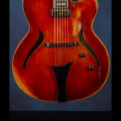 Hofner Jazzica Custom Vintage - 'Factory Aged' 2003 Faded vintage 'Celloburst' image 2