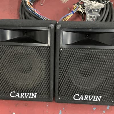 Carvin 722 Wedge Monitors (Pair) Set of Two 2010’s Black image 1