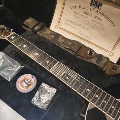 ESP Will Adler RARE Lamb of God Signature Custom Camo ESP Will Adler RARE Lamb of God Signature Custom Camo