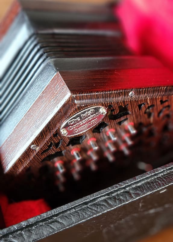 C/G Anglo Jeffries layout concertina Reverb