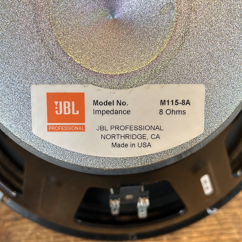 JBL M115-8A 225 prx400 ジャンク　スピーカー 2025年最新】Jbl m115-8aの人気アイテム - メルカリ