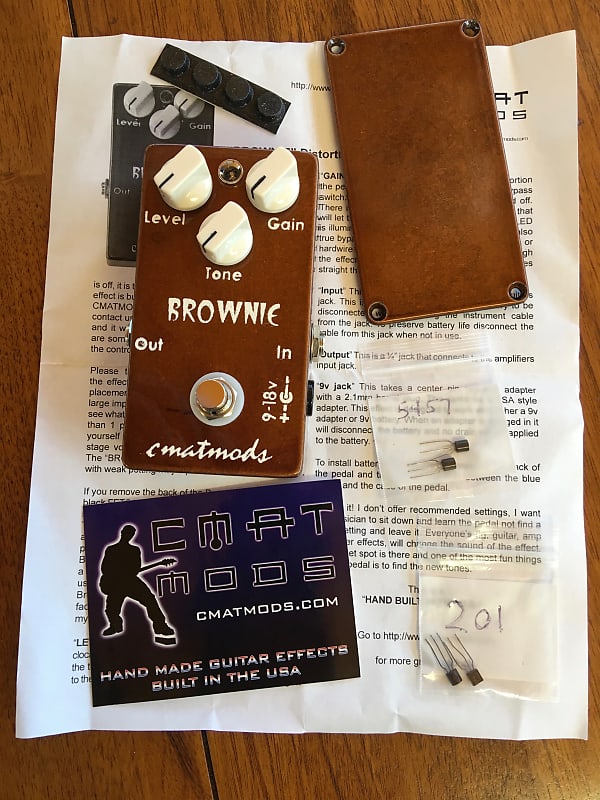 cmatmods brownie ディストーション　ハイゲイン CMATMods Brownie Distortion | Reverb