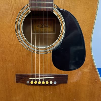 Vintage 1970's Aria A620 Dreadnought Acoustic Guitar Made in