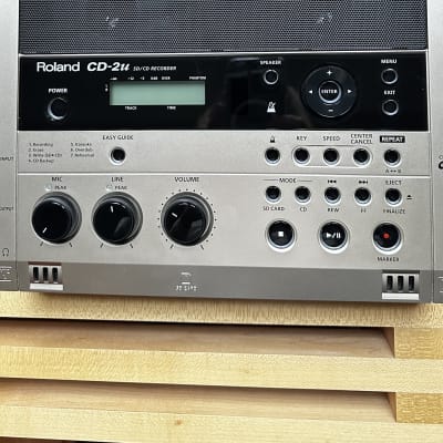 本物保証定番2074. Roland CD-2e SD/CD RECORDER ‼️ 配信機器・PA機器・レコーディング機器