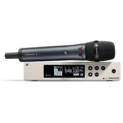 Sennheiser ew100 G4 e845 Vocal Wireless Microphone System, Band A1 (470-516 MHz)