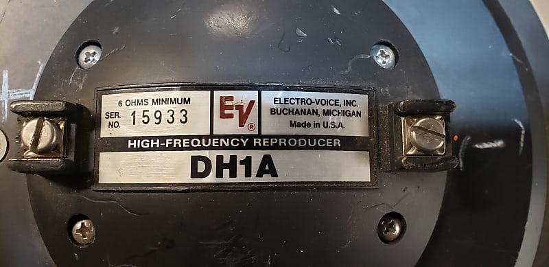 スピーカー・ウーファー EV Electro-Voice DH1A ElectroVoice EV DH1A High Frequency Horn Driver Speaker PAIR