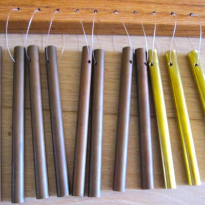 Spectrasound 35-Hollow Brass Tube Wind Chimes, Bar Chimes, Mark Tree, Vintage (w/video) image 3