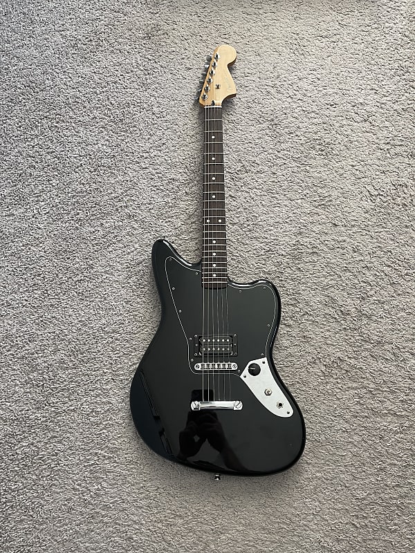 Fender Blacktop Jaguar 2011 MIM Black Single Humbucker Reverb