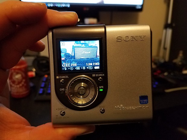 Sony MZ-DH10P Hi-MD Minidisc w/ working Camera NIB | Reverb