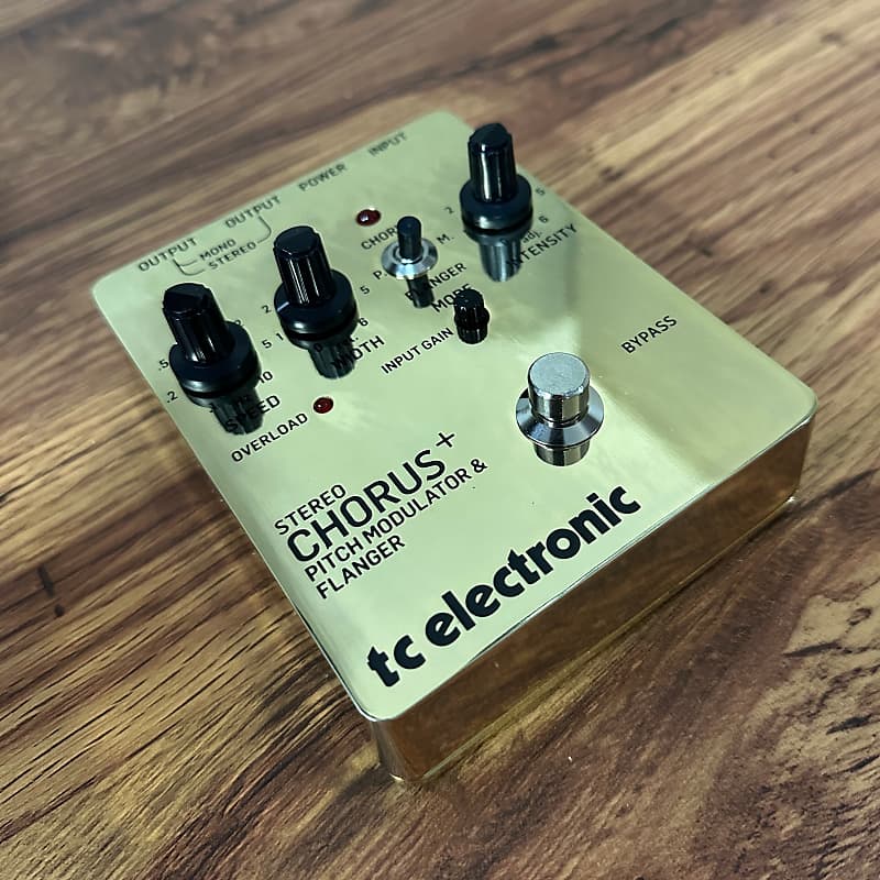 TC Electronic SCF Gold SE Special Edition Stereo Chorus + Pitch 