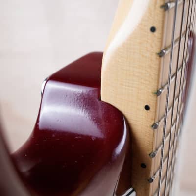 Fender Highway One Stratocaster 2002 Crimson Red Transparent w/ Hard Case image 17