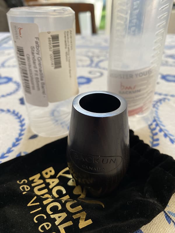 Backun FatBoy Bb/A Barrel Grenadilla 65mm Reverb