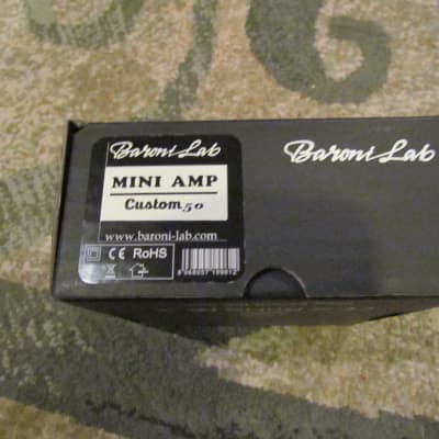 Box Only For Baroni Lab Mini Amp Custom 50 Box Only Box For Baroni Mini Amp Custom 50 Box Only image 1