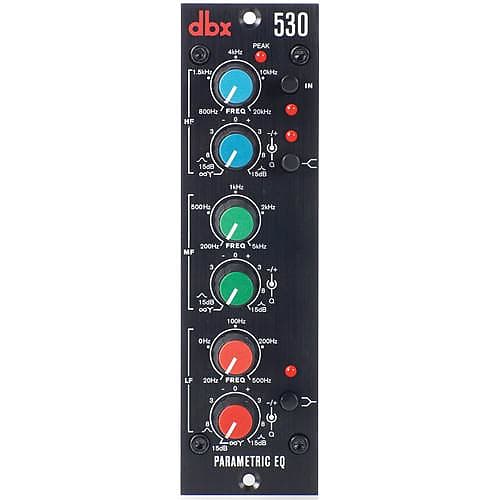 DBX 530 Modular 500 Series 3-Band Parametric EQ