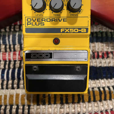 DOD FX50B Overdrive Plus ギターエフェクター 1986 DOD FX50B Overdrive Plus USA-Made Guitar Effects Pedal