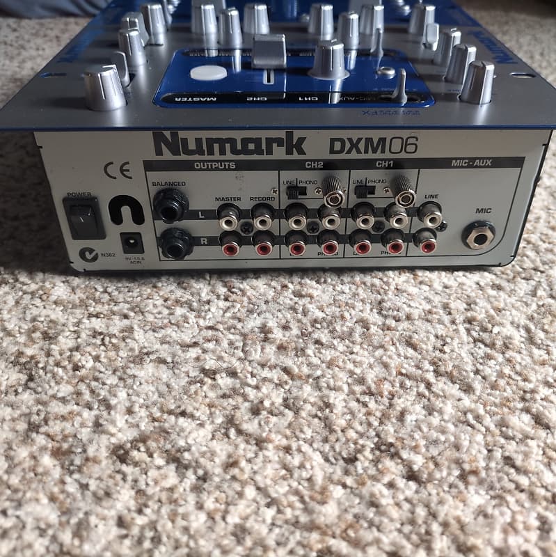 Numark DXM06 2-Channel Digital DJ Mixer w/ Power Cord