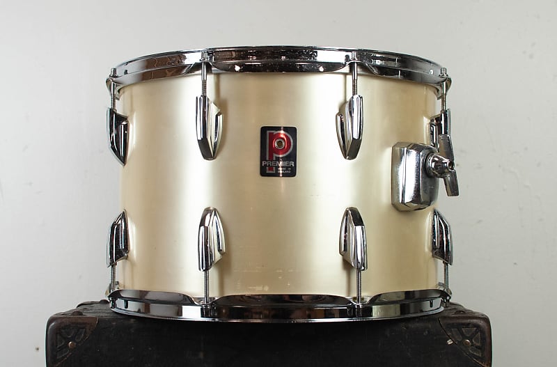 1970s Premier 10x14 Polychromatic Silver Tom | Reverb Malta