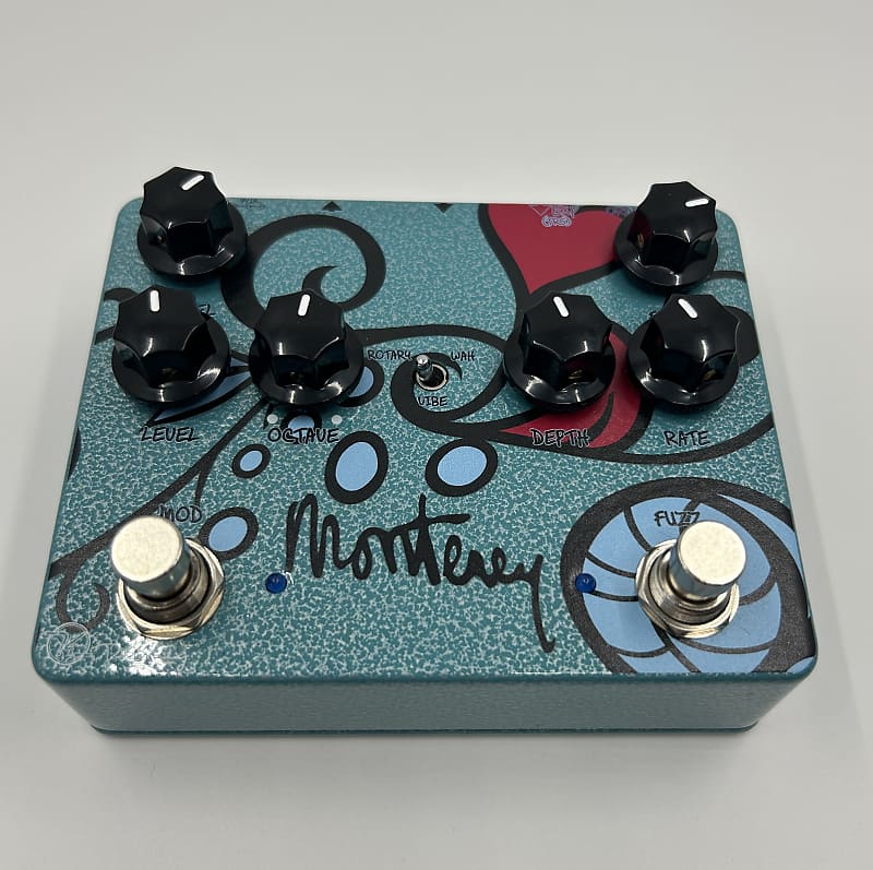 Keeley Monterey Rotary Fuzz Vibe Jimi Hendrix Multi FX Pedal Reverb