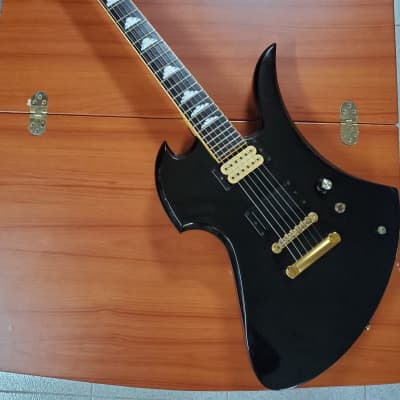 Fernandes Burny MG 80x hide 90s Black | Reverb UK