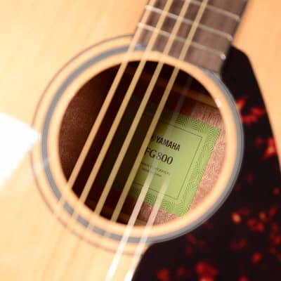 Yamaha FG800 Folk Acoustic Guitar image 7