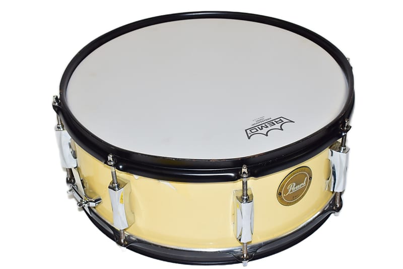 Pearl Sensitone Limited Edition Steel 14 x 5.5” Snare Drum, Black