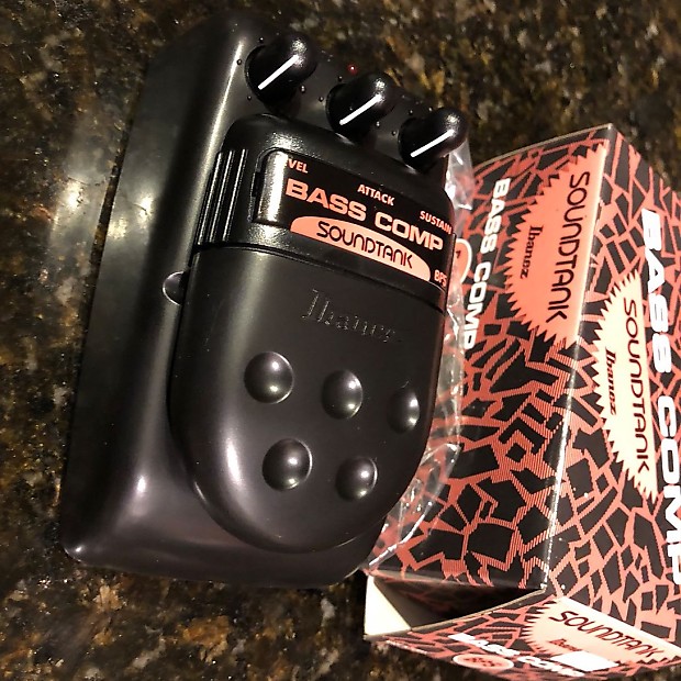 mint NOS Ibanez BP5 Bass Compressor guitar effects pedal comp Soundtank sound tank