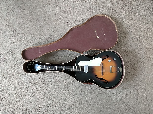 ギター TRUETONE Vintage TRUE TONE Kay Acoustic Guitar Sunburst 50