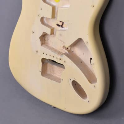 1979 Vintage Fender Stratocaster STRAT Body ~Transparent Blonde~ Ash USA 1970s Kahler image 3