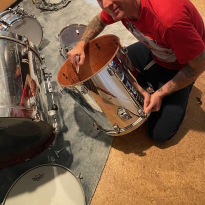 Tama Star Classic Bubinga Owned and Signed By Brann Dailor Of Mastodon image 15