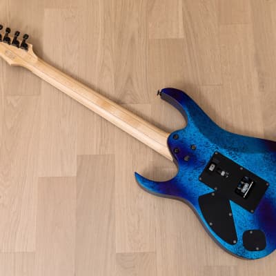 2011 Ibanez Prestige RG2570MZ HSH Caribbean Blue Lagoon
