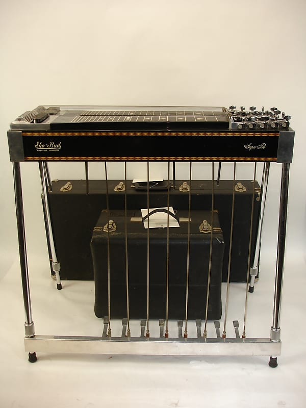 Sho-Bud Super Pro Double Pedal Steel Guitar w/ Case & Bench - Previously Owned image 1