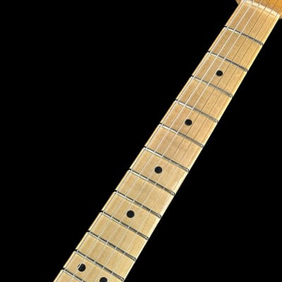 Mint Fender Custom Shop Limited Edition 1968 Stratocaster Relic Aged Black w/case image 4