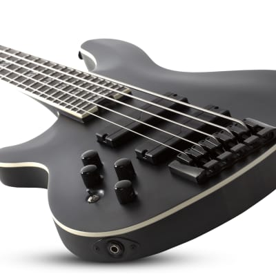 Schecter SLS Evil Twin-5 LH Satin Black image 2