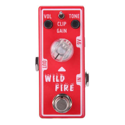 Tone City Wild Fire Distortion TC-T1 Guitar Effect Pedal True Bypass image 1