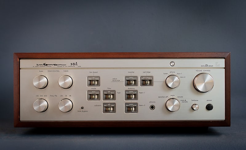 Luxman L 58A Integrated Amplifier, 100V  			